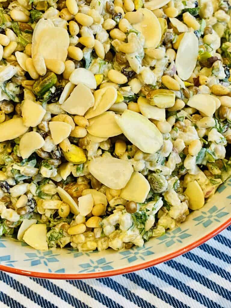 Ancient grain salad