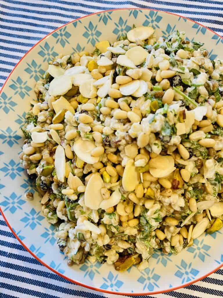 Ancient grain salad