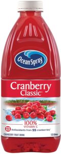 Cranberry juice 