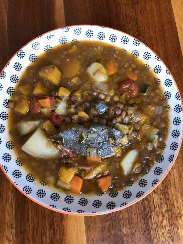 Lentil soup