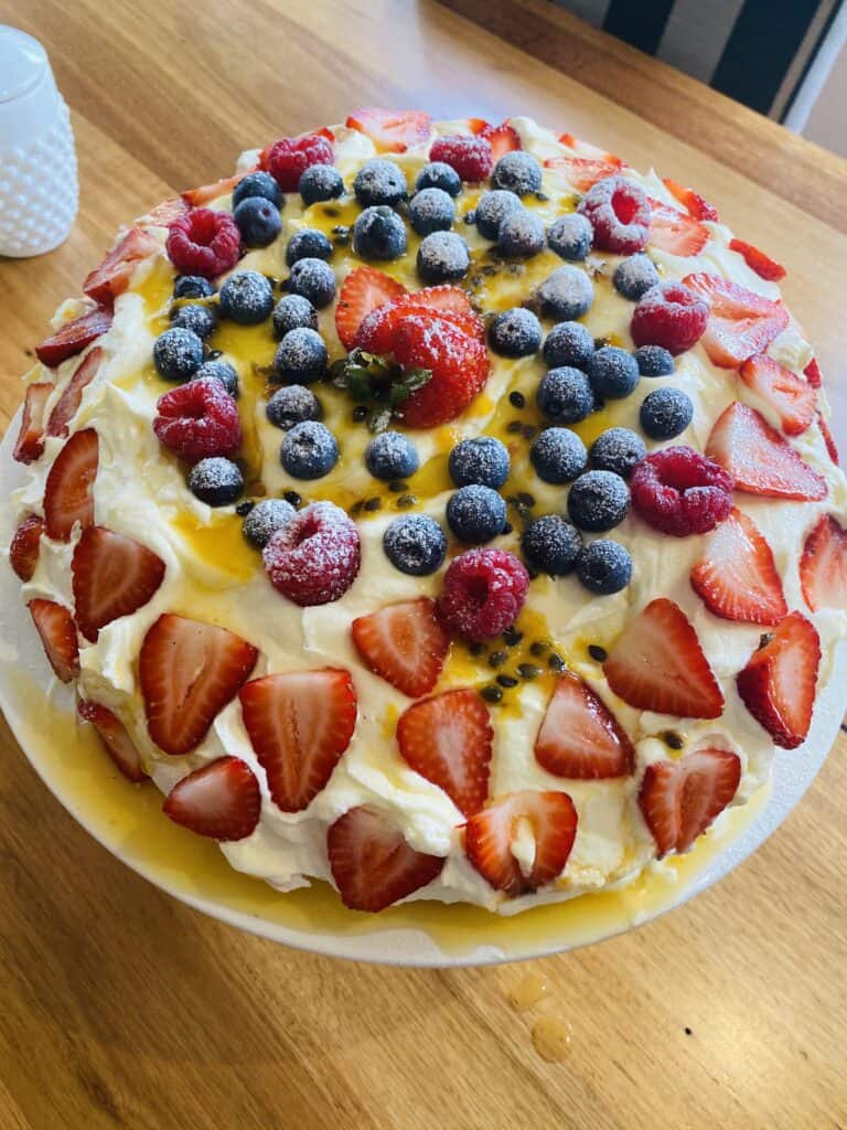 Easy pavlova recipe 