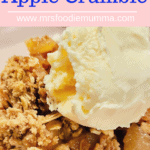 Apple crumble