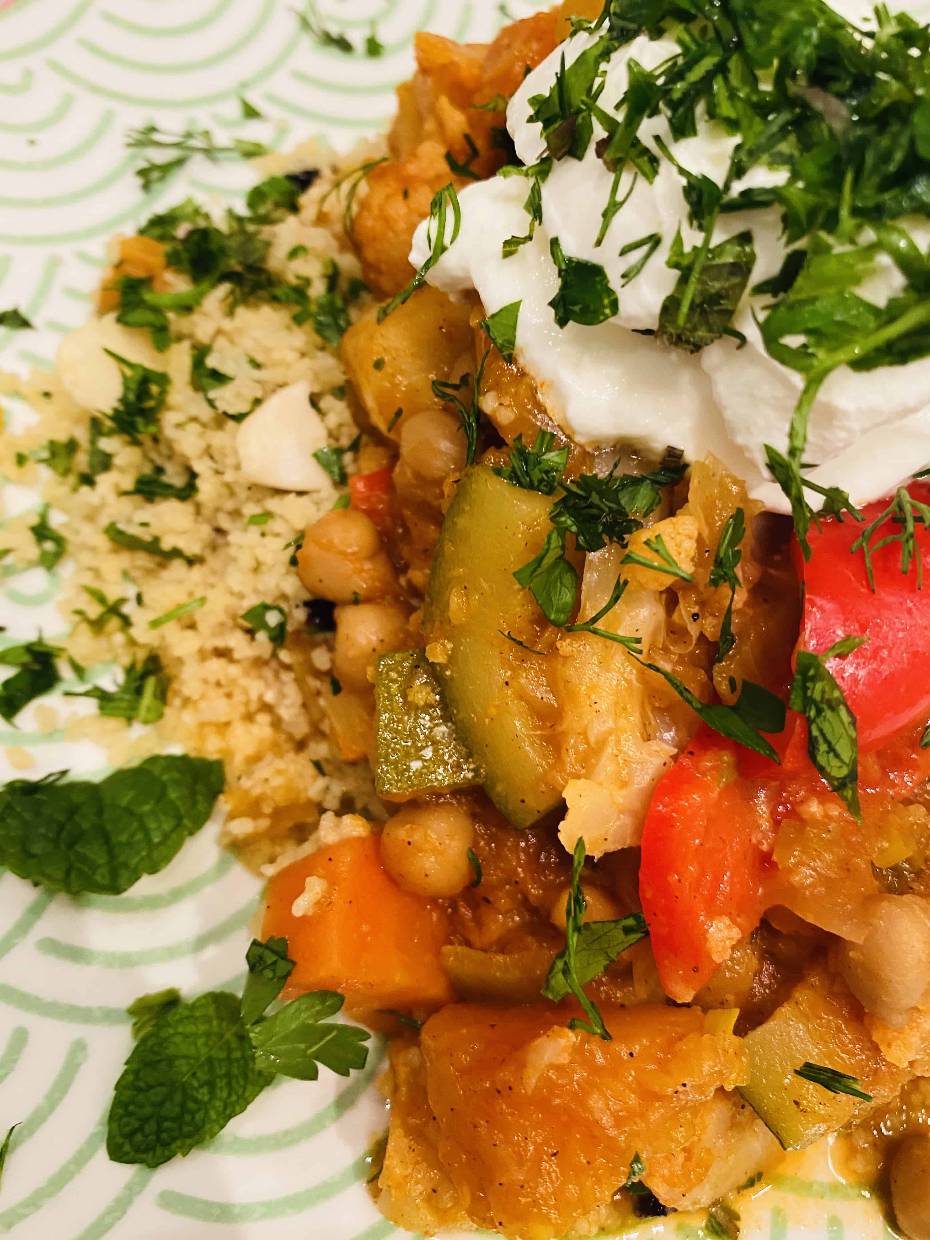 Moroccan vegetable tagine