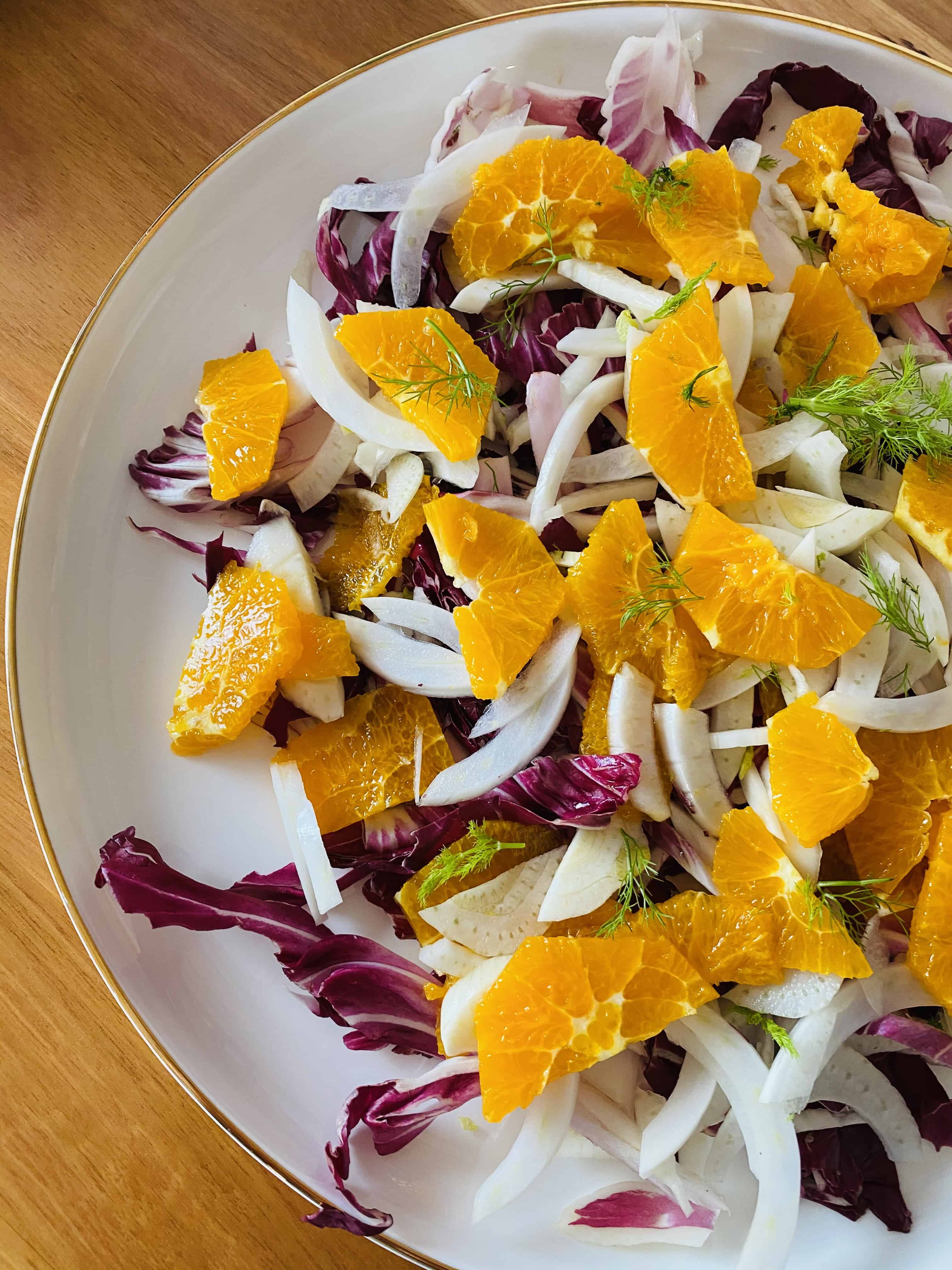 Orange and Fennel Salad - Mrsfoodiemumma