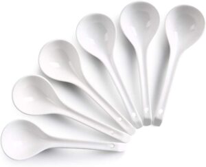 Asian soup spoons