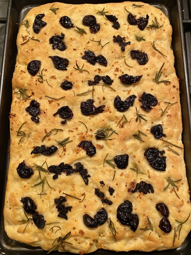 Homemade Focaccia bread