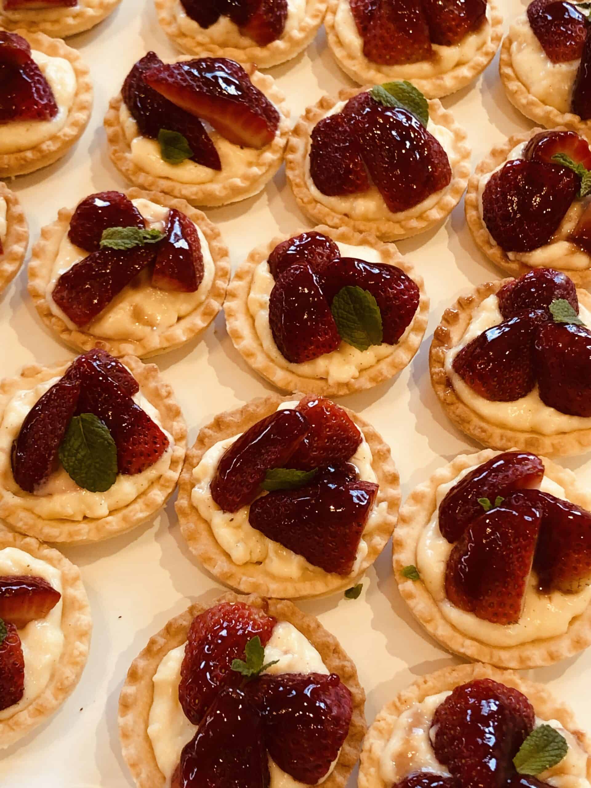 Mini Strawberry Tarts🍓